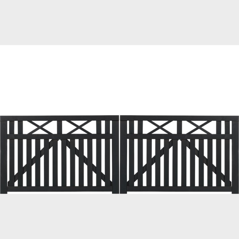 Vinesse sort dobbeltlge 300x98cm (BxH)