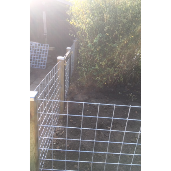 Rionet hegn galvaniseret model "Billund" 90x150cm (BxH)