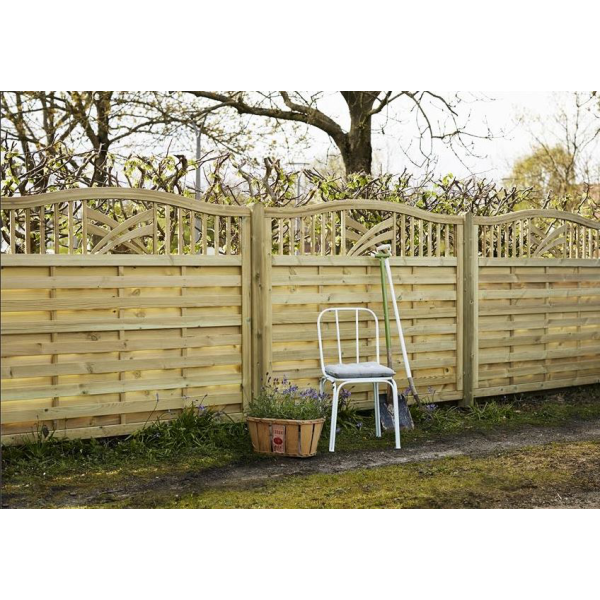 Rondo hegn i trykimprgneret 90x142/146cm (BxH)