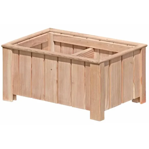 Blomsterkasse model "Kleo 2" i lrk 69x38x30cm (BxDxH)