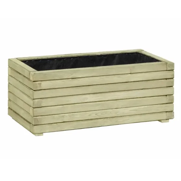 Blomsterkasse 80x40x35cm frdigsamlet model "Isa"