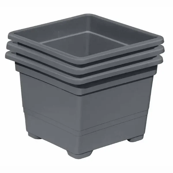 Plastikkasse til hjbede og plantekasser 32x32x26cm