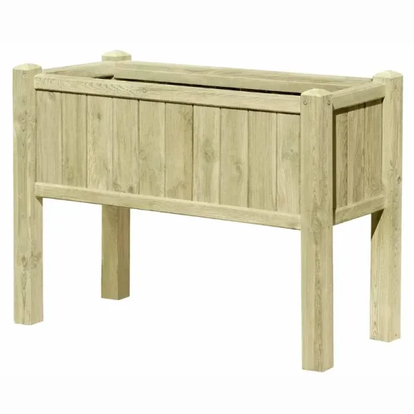 Hjbed i trykimprgneret 109x46x80cm LxBxH