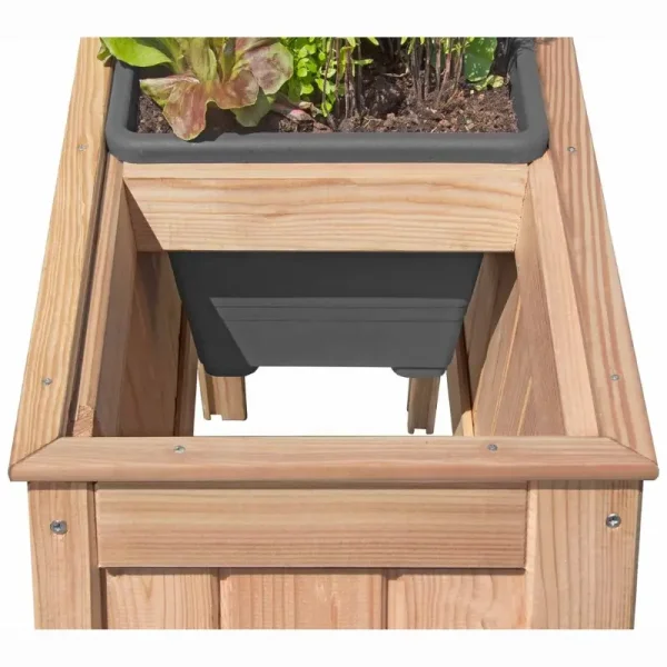 Hjbed i lrk 100x37x80cm (LxBxH)