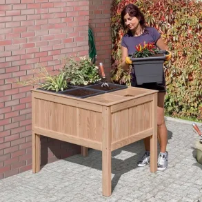 Hjbed i lrk 100x69x80cm (LxBxH )