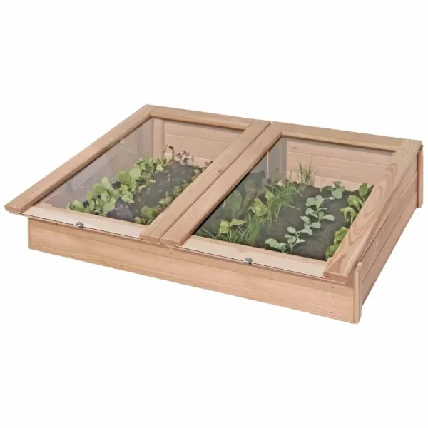 NYHED! Hjbed med lg i lrketr inkl. vindue