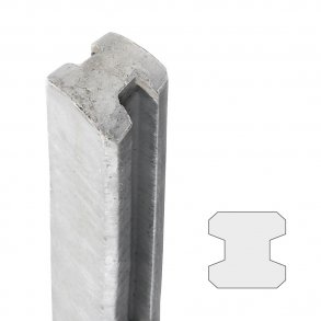 Hegnsstolpe H/mellem 13x13x160cm (90cm over jord)