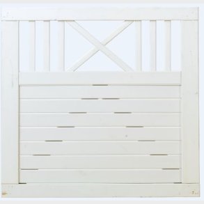 Nostalgi enkelt system lge hvid 100x95cm