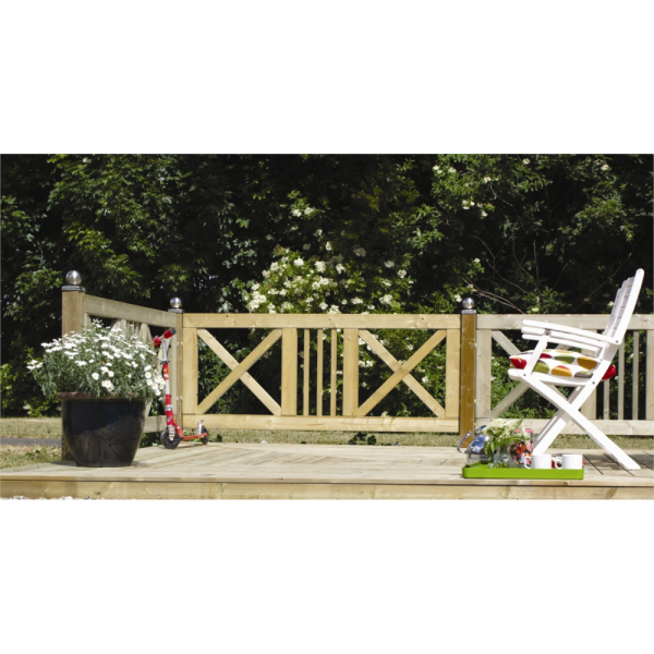 Slots enkeltlge 100x75cm (BxH)