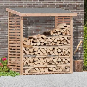 Brndeskur model 4 i lrk  uden bagvg