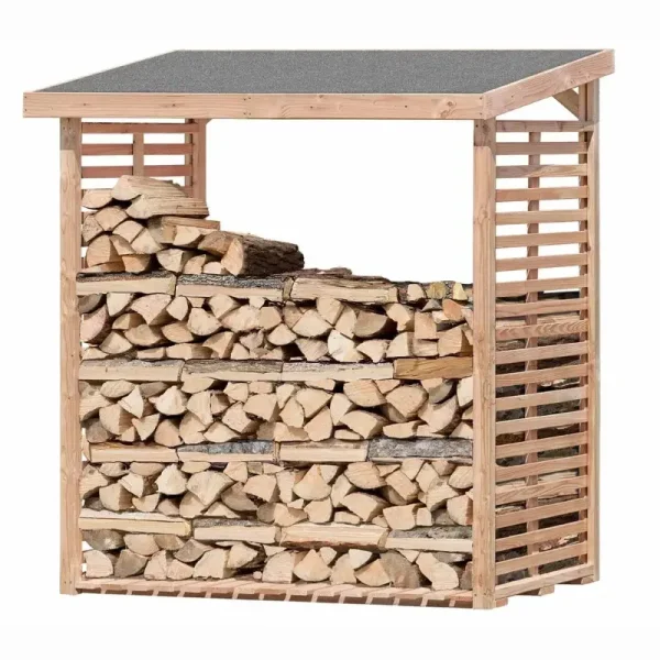 Brndeskur model 4 i lrk  uden bagvg