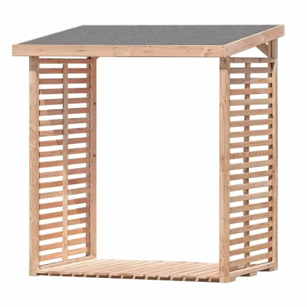 Brndeskur model 4 i lrk  uden bagvg