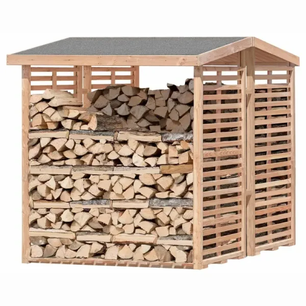 Brndeskur model 4 i lrk  uden bagvg