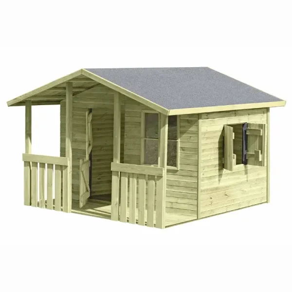 Slvklasse: Felix legehus 3m2 + terrasse