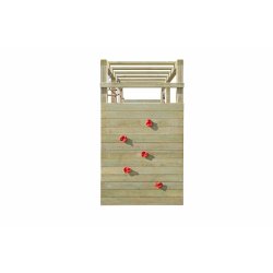 Adventure klatret�rn med net, klatrev�g og armgang