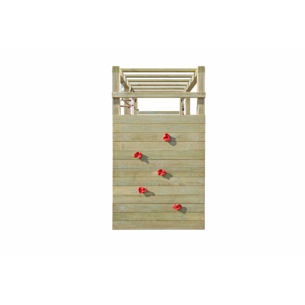 Adventure klatret�rn med net, klatrev�g og armgang