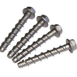 Skruer til montering af stolpefod p trterrasse eller fundament 4 stk./pk