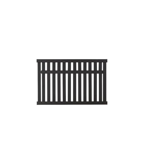 Country facadehegn i sort 149x96cm (BxH)