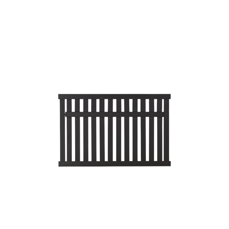 Country facadehegn 149x96cm i sort 