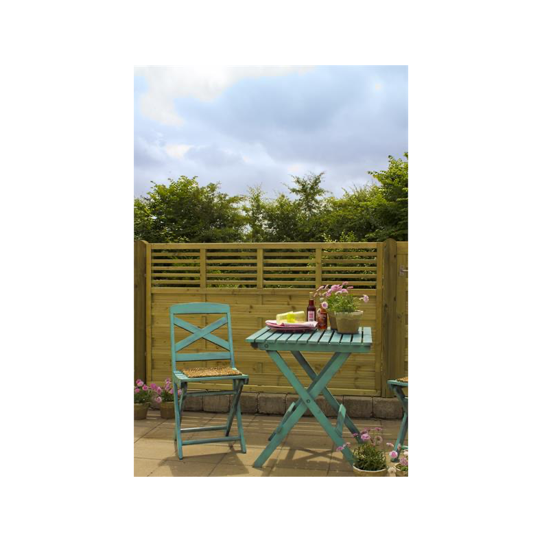 Lamelhegn med espalier 180x110cm - model Newline