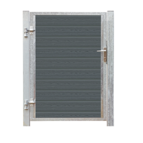 Artura kompositdr venstrehngt + stolper 97x135cm (BxH)