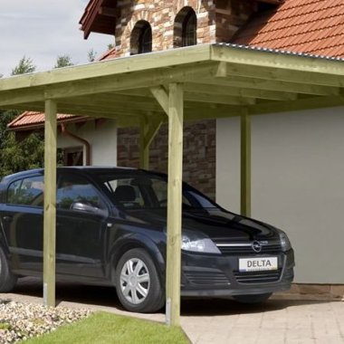 Jmkiil standard enkelt carport (carport model)