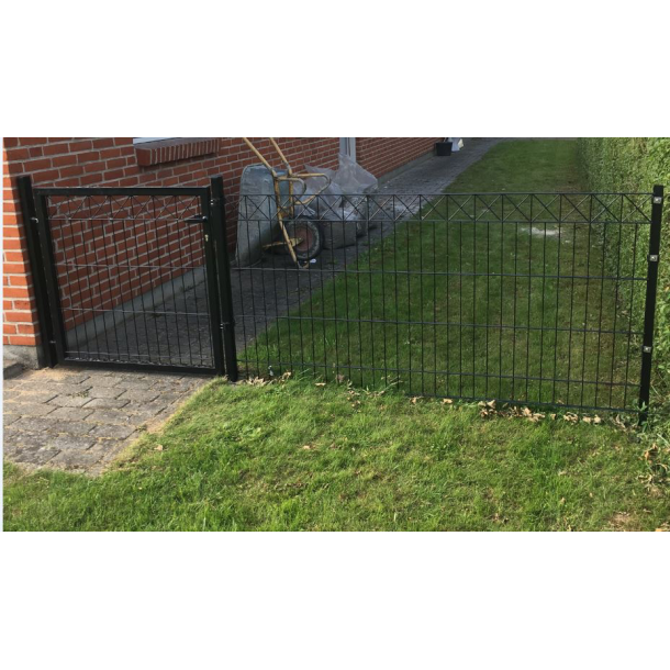 Bravo Panelhegn i sort model "Gilleleje"