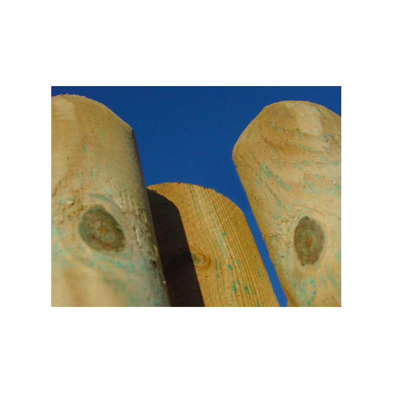 Marstal hegn i trykimprgneret 180x180cm (BxH)