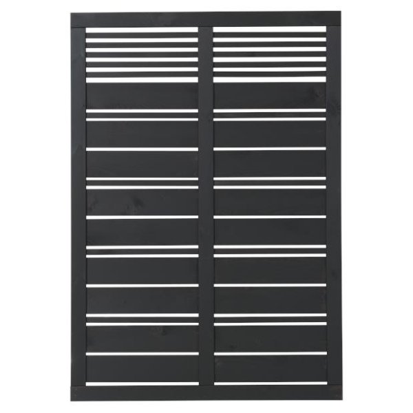 Silence hegn i sort 120x170cm (BxH)