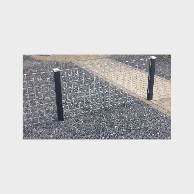 Galvaniseret rionet hegn 90x180cm - model Billund