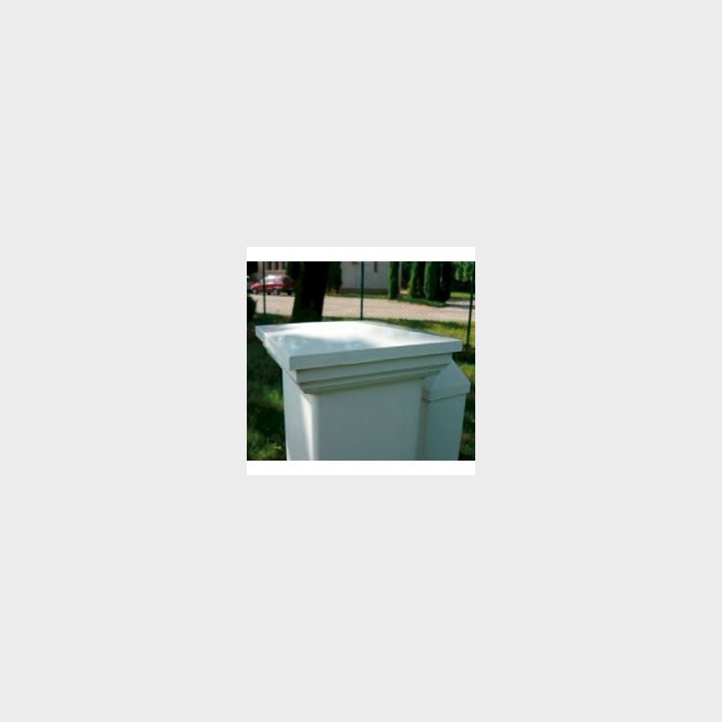 PVC Stolpehat 12,7x12,7cm luksus model