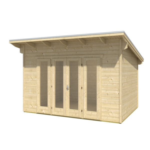 Ordrup havehus model 2 i ubehandlet p 12m2