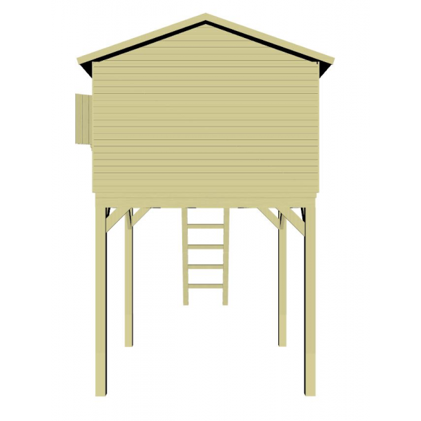 Leon legehus p stolper