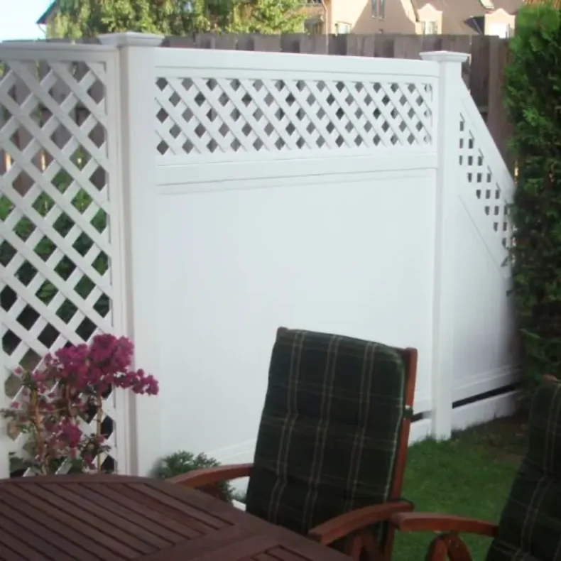 PVC rkvrk med espalier og stolper - Platinklasse