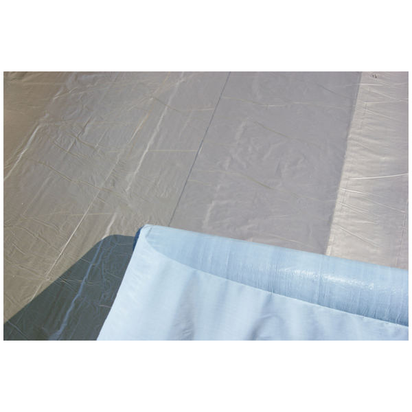 Selvklbende tagfolie i gr/alu p 30m2 (6 pakker)