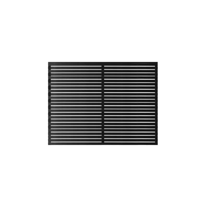 Osaka hegn i grundmalet sort 180x136cm (BxH)