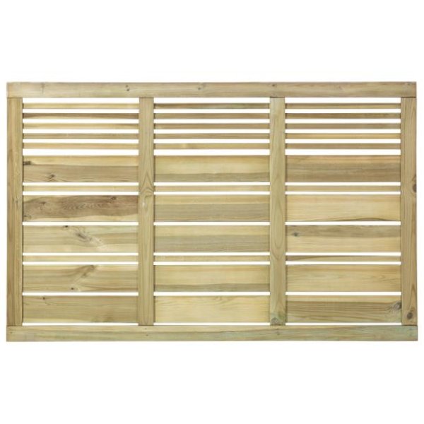 Silence hegn i trykimpr�gneret 176x110cm (BxH)