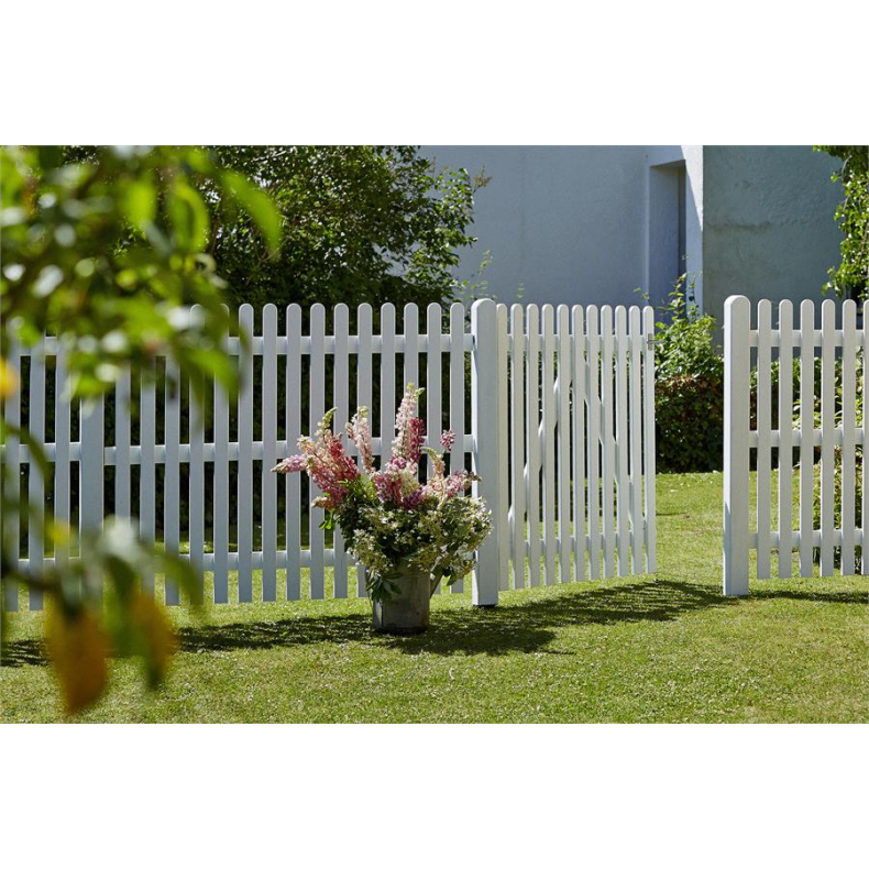 Retro stakithegn i hvid 150x120cm (BxH)