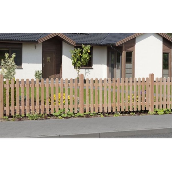 Skagen hegn lige i lrketr  model "Odense" 180x80cm (BxH)