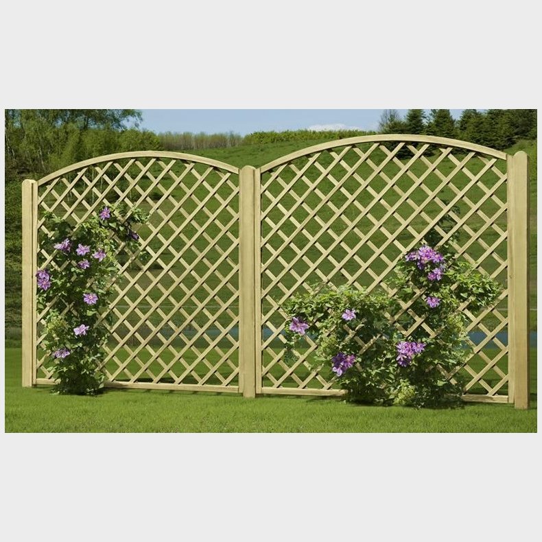 Palma hegn med bue 180x180/161cm (BxH)