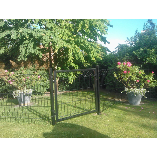 Lge X i sort 100x100cm inkl. Stolper model Gilleleje