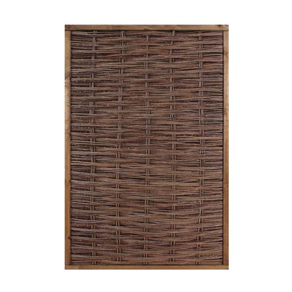 Ebeltoft pileflethegn med ramme 120x100 cm – naturligt og tidløst udtryk