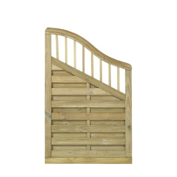 Rondo hegn i trykimprgneret 90x142/104cm (BxH)