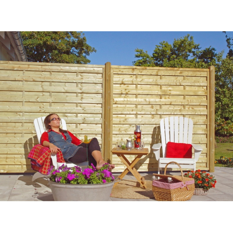 Bergen lamelhegn 90x180cm (BxH)