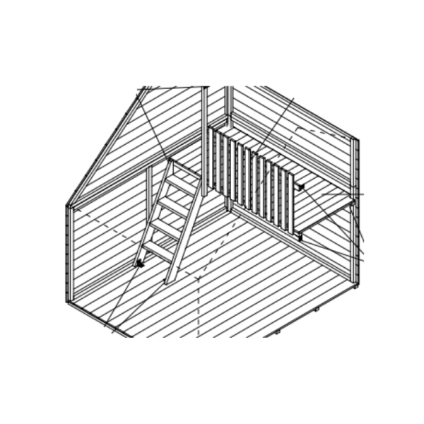 Anna legehus med hems &#150; to etager af leg, hygge og lring