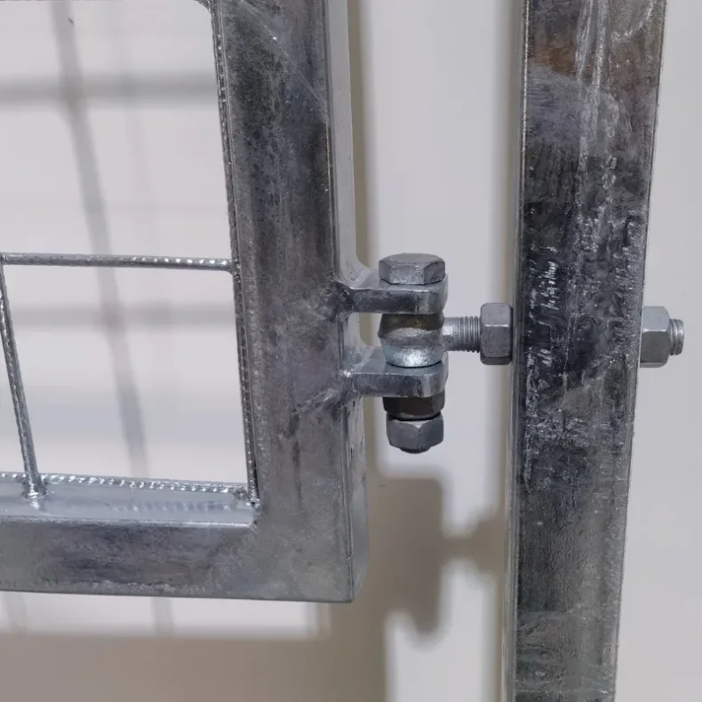 Lge til rionethegn model Billund galvaniseret 100x90cm (BxH) inkl. stolper