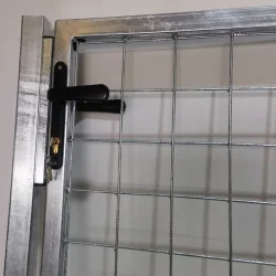 Lge til rionethegn model Billund galvaniseret 100x90cm (BxH) inkl. stolper