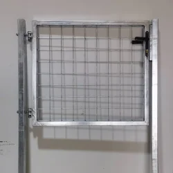 Lge til rionethegn model Billund galvaniseret 100x90cm (BxH) inkl. stolper