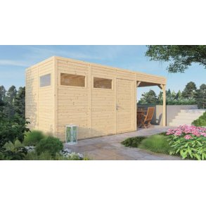 Cubo havehus p 7,65m2 i ubehandlet tr + udhng