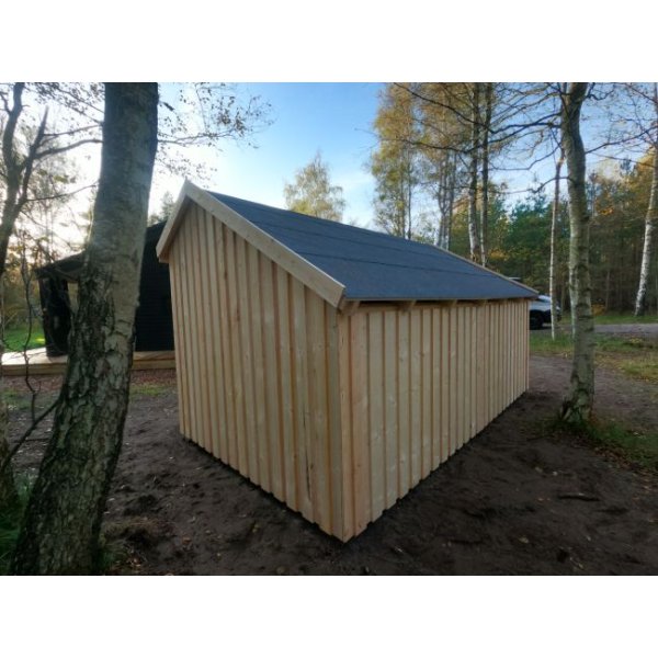 Guldklasse: Multihus 2-moduler i ubehandlet lukket med dobbeltdr p 10,5m2